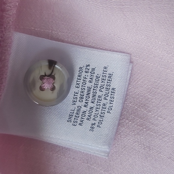 MAEVE ANTROPOLOGIE Pink Button-Up Women's Top - Picture 3 of 4